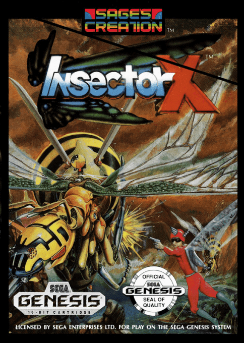 Insector X - Sega Mega Drive / Genesis