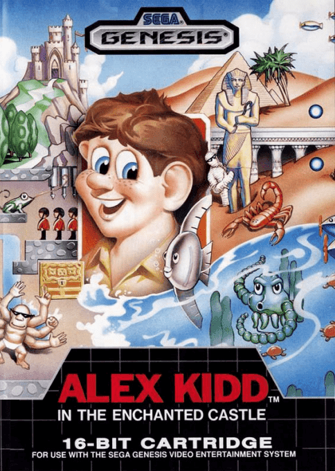 Alex Kidd in the Enchanted Castle - Sega Mega Drive / Genesis