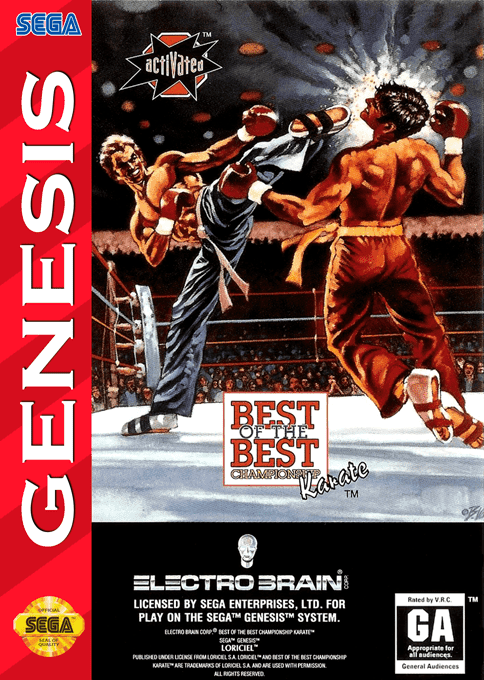 Best of the Best : Championship Karate - Sega Mega Drive / Genesis