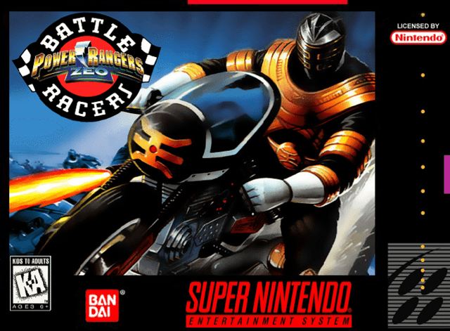 Power Rangers Zeo : Battle Racers - Super Nintendo Entertainment System
