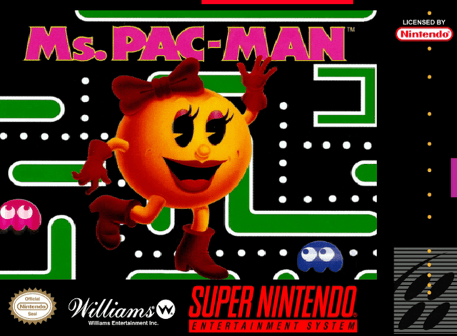Ms. Pac-Man - Super Nintendo Entertainment System