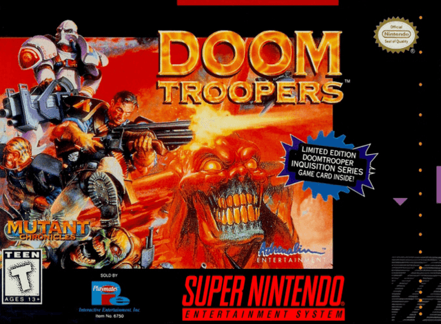Doom Troopers : Mutant Chronicles - Super Nintendo Entertainment System