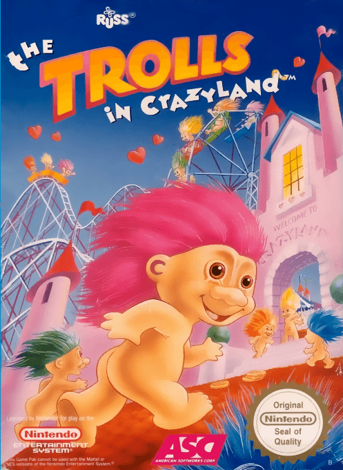 The Trolls in Crazyland - Nintendo Entertainment System