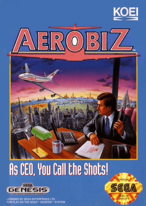 Aerobiz - Sega Mega Drive / Genesis