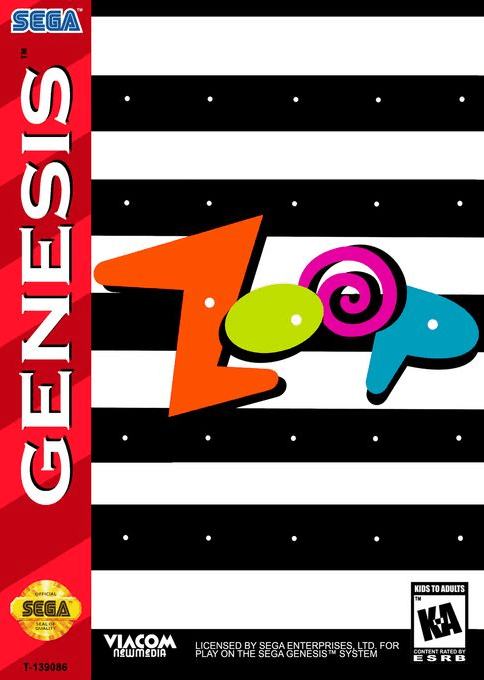 Zoop - Sega Mega Drive / Genesis