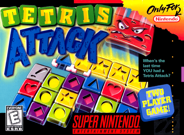 Tetris Attack - Super Nintendo Entertainment System