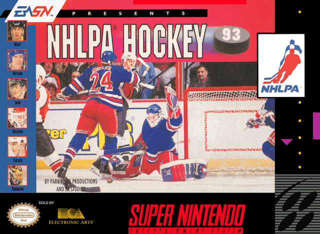 NHLPA Hockey 93 - Super Nintendo Entertainment System