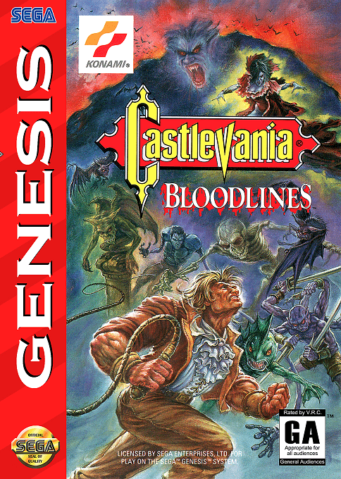 Castlevania : Bloodlines - Sega Mega Drive / Genesis