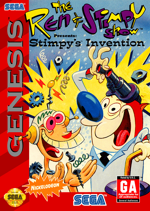The Ren & Stimpy Show Presents : Stimpy's Invention - Sega Mega Drive / Genesis