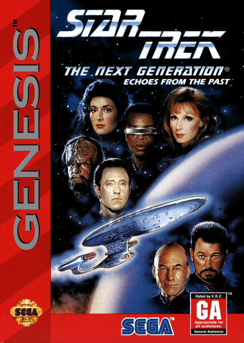 Star Trek, The Next Generation : Echoes from the Past - Sega Mega Drive / Genesis