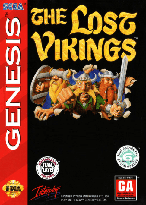 The Lost Vikings - Sega Mega Drive / Genesis