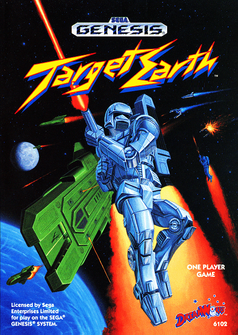 Target Earth - Sega Mega Drive / Genesis