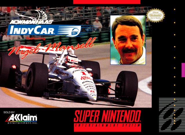 Newman Haas IndyCar featuring Nigel Mansell - Super Nintendo Entertainment System
