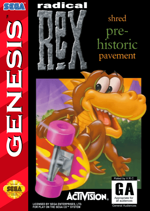 Radical Rex - Sega Mega Drive / Genesis
