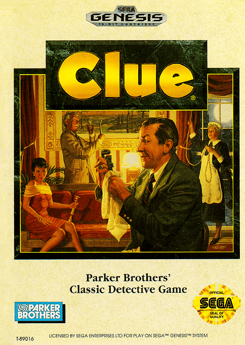 Clue - Sega Mega Drive / Genesis