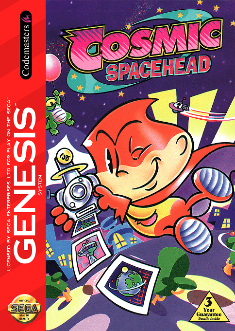 Cosmic Spacehead - Sega Mega Drive / Genesis