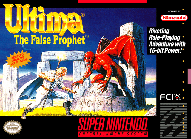 Ultima : The False Prophet - Super Nintendo Entertainment System