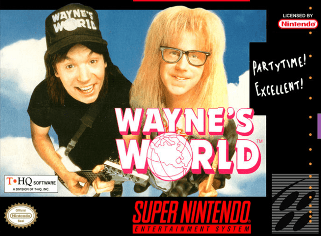 Wayne's World - Super Nintendo Entertainment System