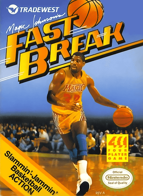 Magic Johnson's Fast Break - Nintendo Entertainment System