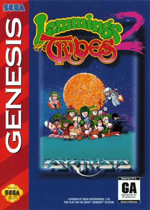Lemmings 2 : The Tribes - Sega Mega Drive / Genesis