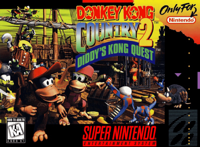 Donkey Kong Country 2 : Diddy's Kong Quest - Super Nintendo Entertainment System