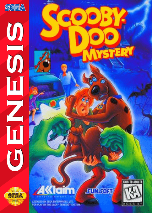 Scooby-Doo Mystery - Sega Mega Drive / Genesis