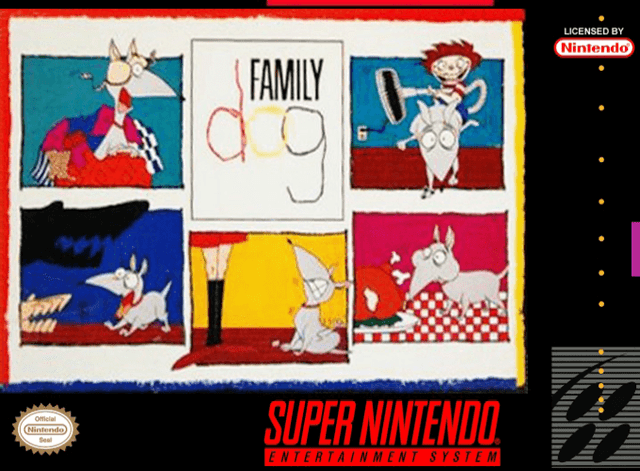 Family Dog - Super Nintendo Entertainment System