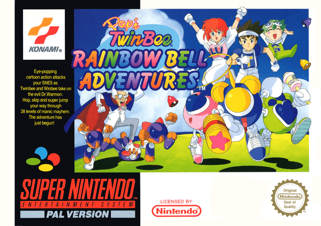 Pop'n TwinBee : Rainbow Bell Adventures - Super Nintendo Entertainment System