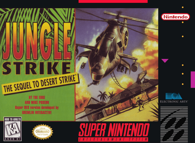 Jungle Strike - Super Nintendo Entertainment System
