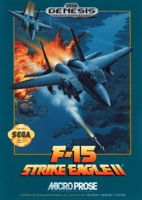 F-15 Strike Eagle II - Sega Mega Drive / Genesis