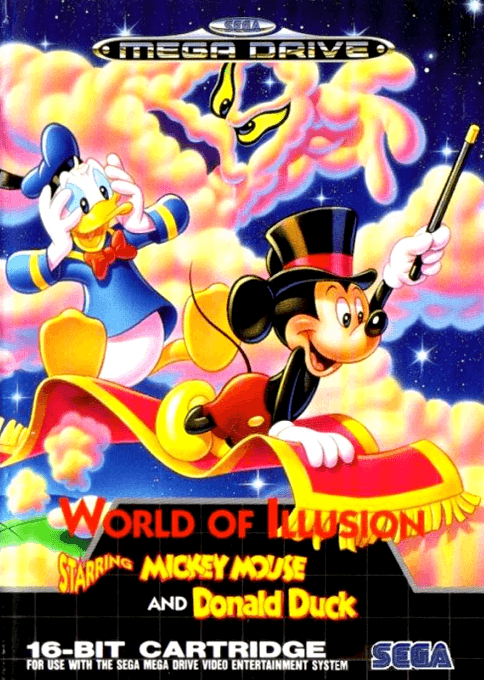 World of Illusion Starring Mickey Mouse and Donald - Sega Mega Drive / Genesis