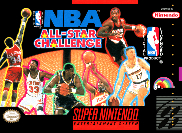 NBA All-Star Challenge - Super Nintendo Entertainment System