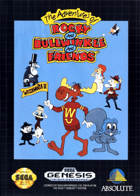 The Adventures of Rocky and Bullwinkle and Friends - Sega Mega Drive / Genesis