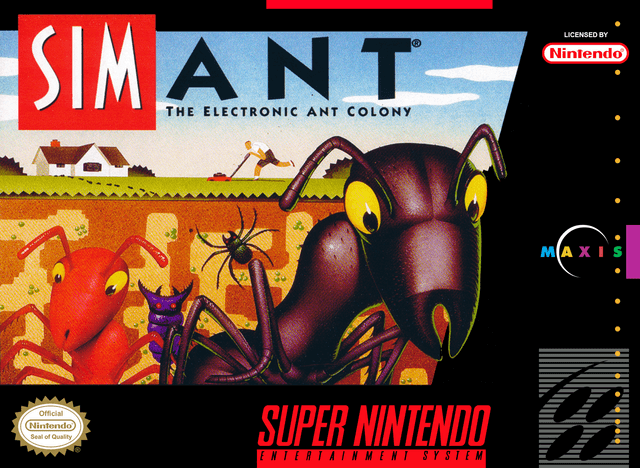 Sim Ant: The Electronic Ant Colony - Super Nintendo Entertainment System