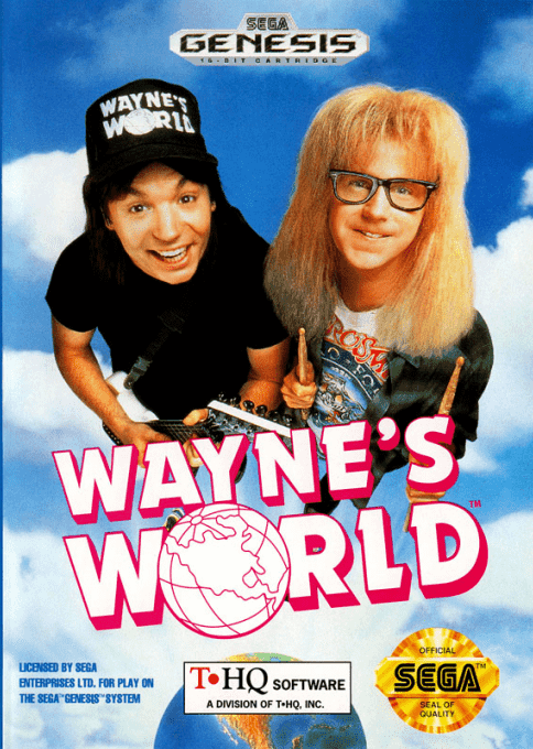 Wayne's World - Sega Mega Drive / Genesis