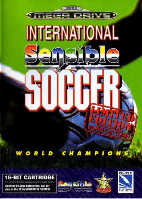 Sensible Soccer - International Edition - Sega Mega Drive / Genesis
