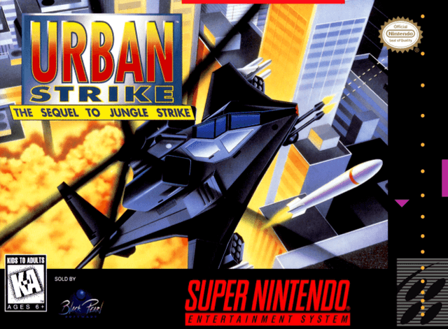 Urban Strike - Super Nintendo Entertainment System