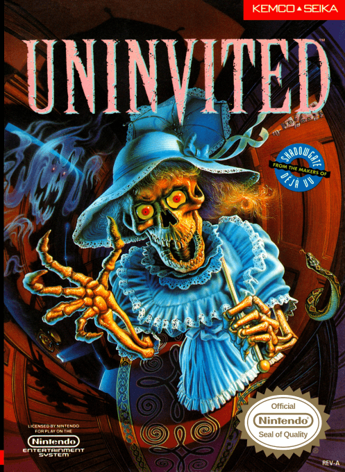 Uninvited - Nintendo Entertainment System