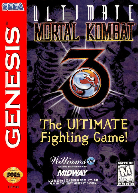 Ultimate Mortal Kombat 3 - Sega Mega Drive / Genesis
