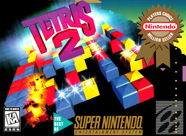 Tetris 2 - Super Nintendo Entertainment System