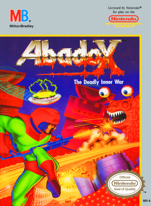 Abadox : The Deadly Inner War - Nintendo Entertainment System