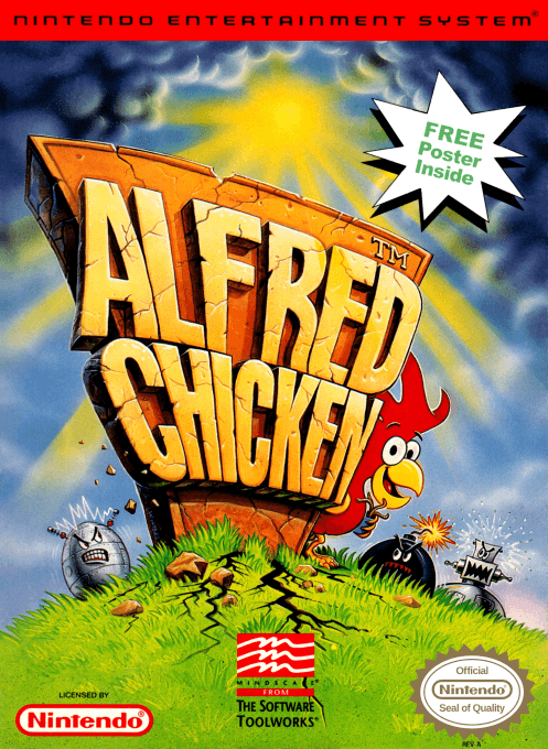Alfred Chicken - Nintendo Entertainment System