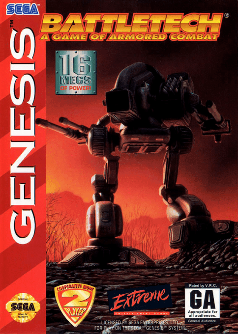 BattleTech : A Game of Armored Combat - Sega Mega Drive / Genesis