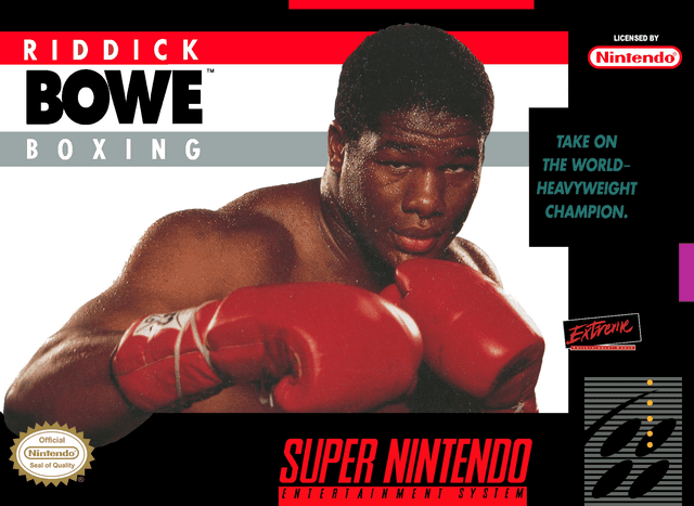 Riddick Bowe Boxing - Super Nintendo Entertainment System