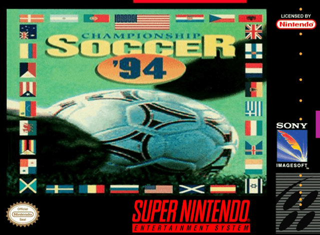 Championship Soccer '94 - Super Nintendo Entertainment System