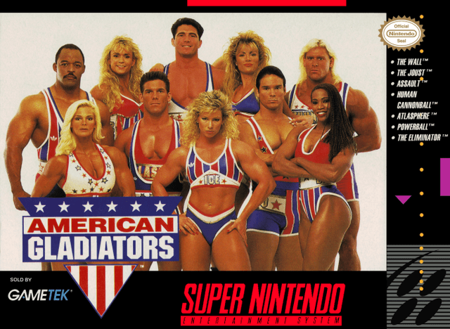 American Gladiators - Super Nintendo Entertainment System