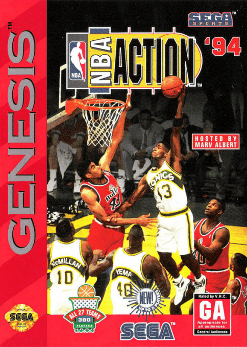 NBA Action '94 - Sega Mega Drive / Genesis
