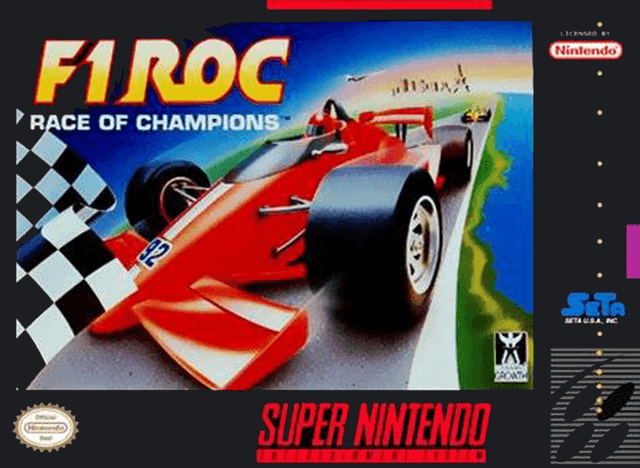 F1 ROC : Race of Champions - Super Nintendo Entertainment System