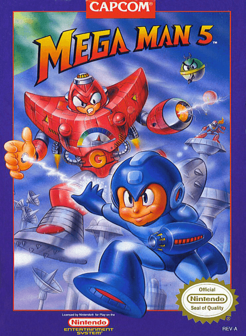 Mega Man 5 - Nintendo Entertainment System