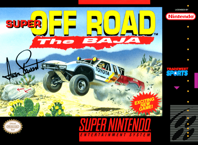 Super Off Road : The Baja - Super Nintendo Entertainment System